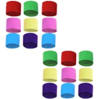 Ototec 18Roll Crepe Paper Party Streamer Set de 6 colores para fondo de decoración